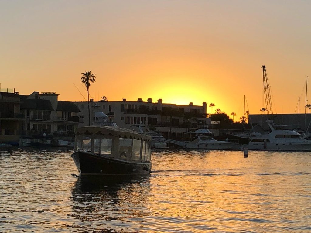 newport beach sunset cruise catamaran