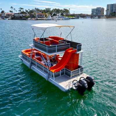 Double Decker Pontoon Boat Rental