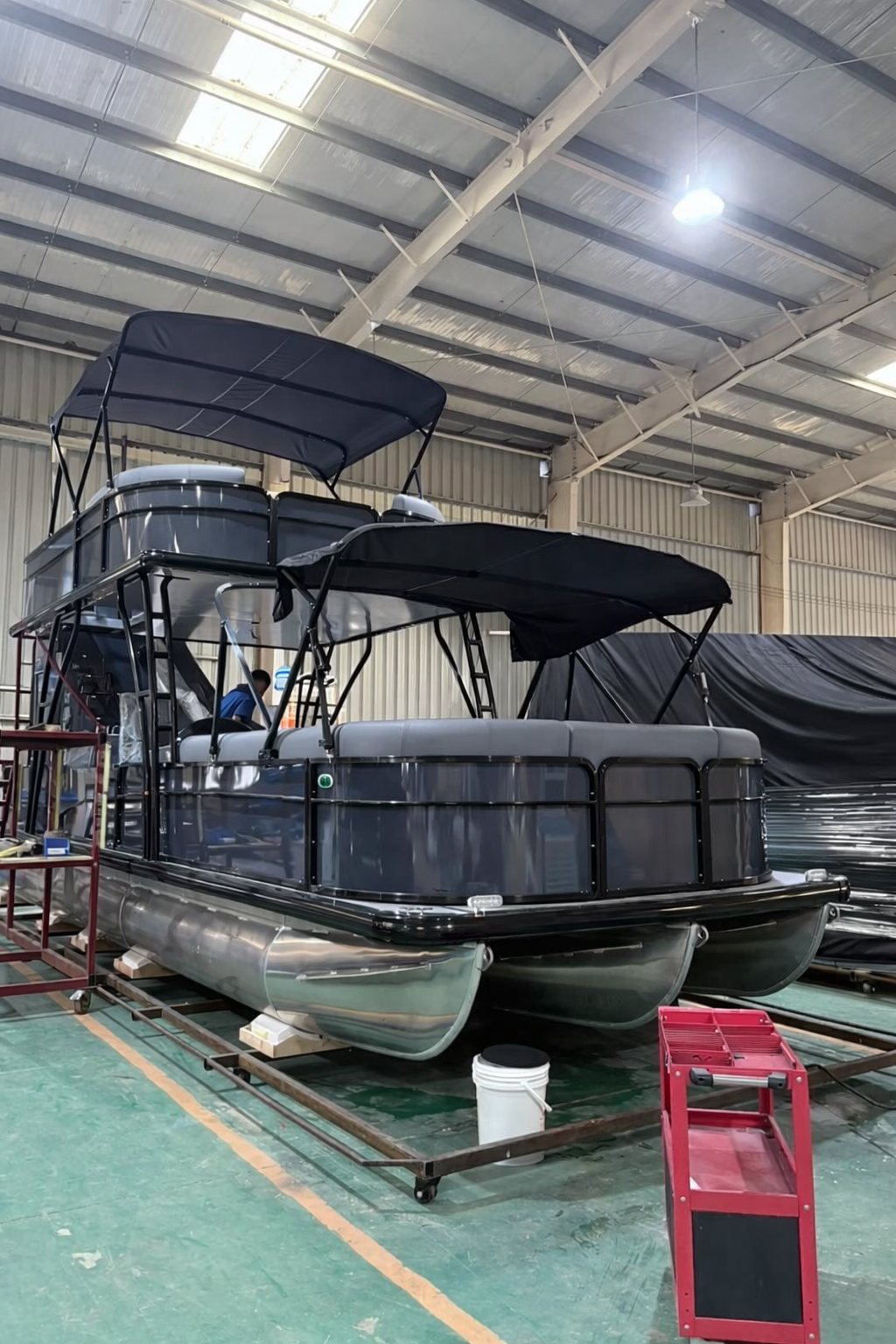 double decker pontoon boat for sale