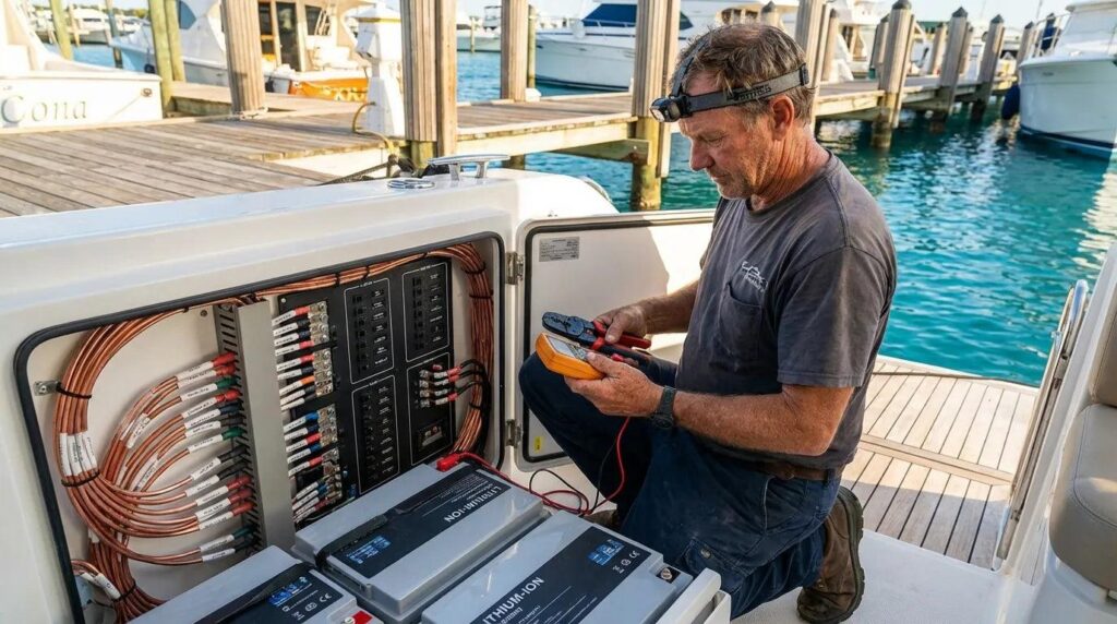 Mobile boat repair