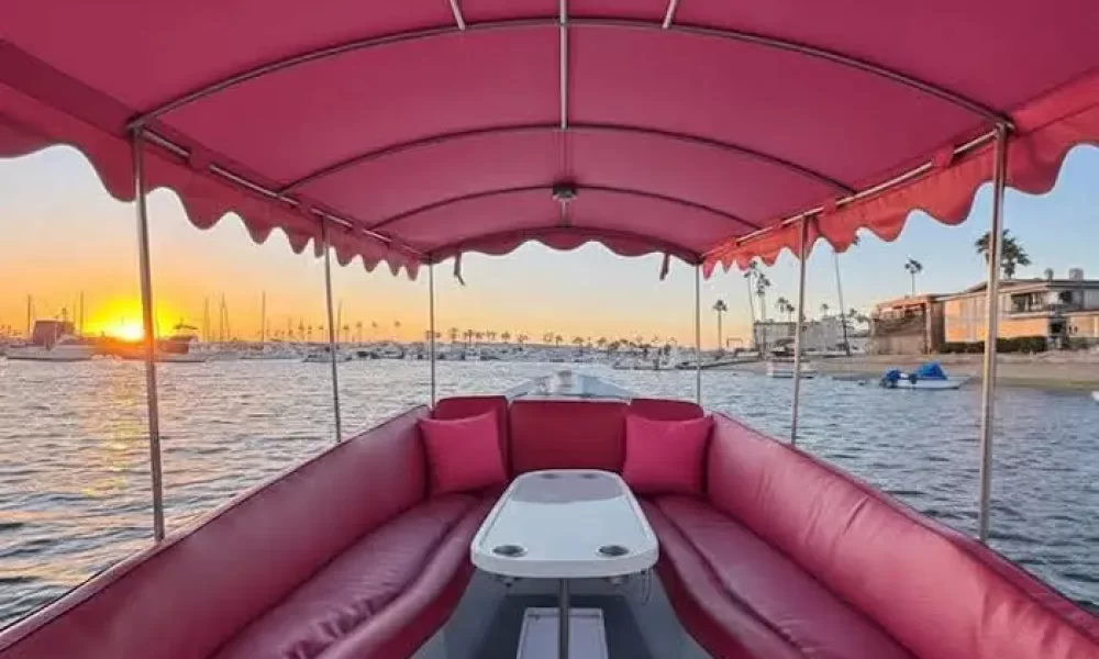 Pink Duffy Boat Rental