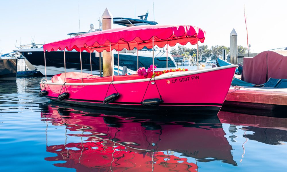 Pink Duffy Rental Newport Beach